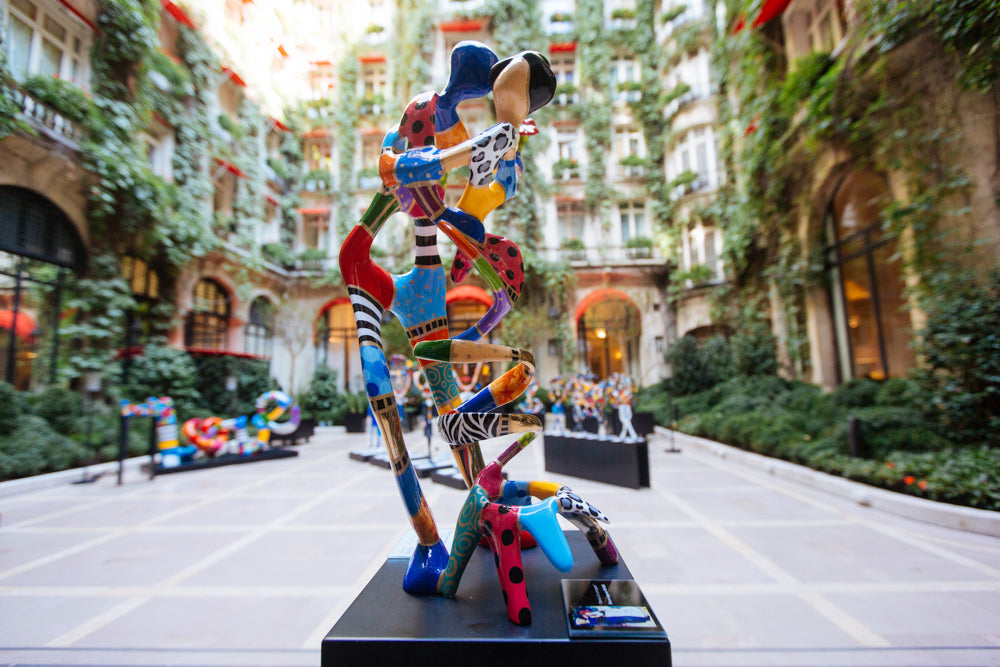 Installation view — sculpture by Dorit Levinstein on display